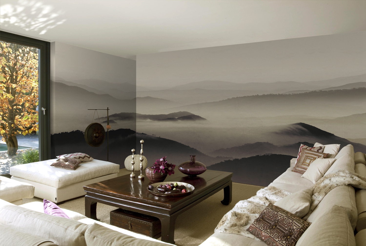 创意家具 - 附件|装饰画/墙饰|办公家具|设计师家具|山雾-原创定制壁画