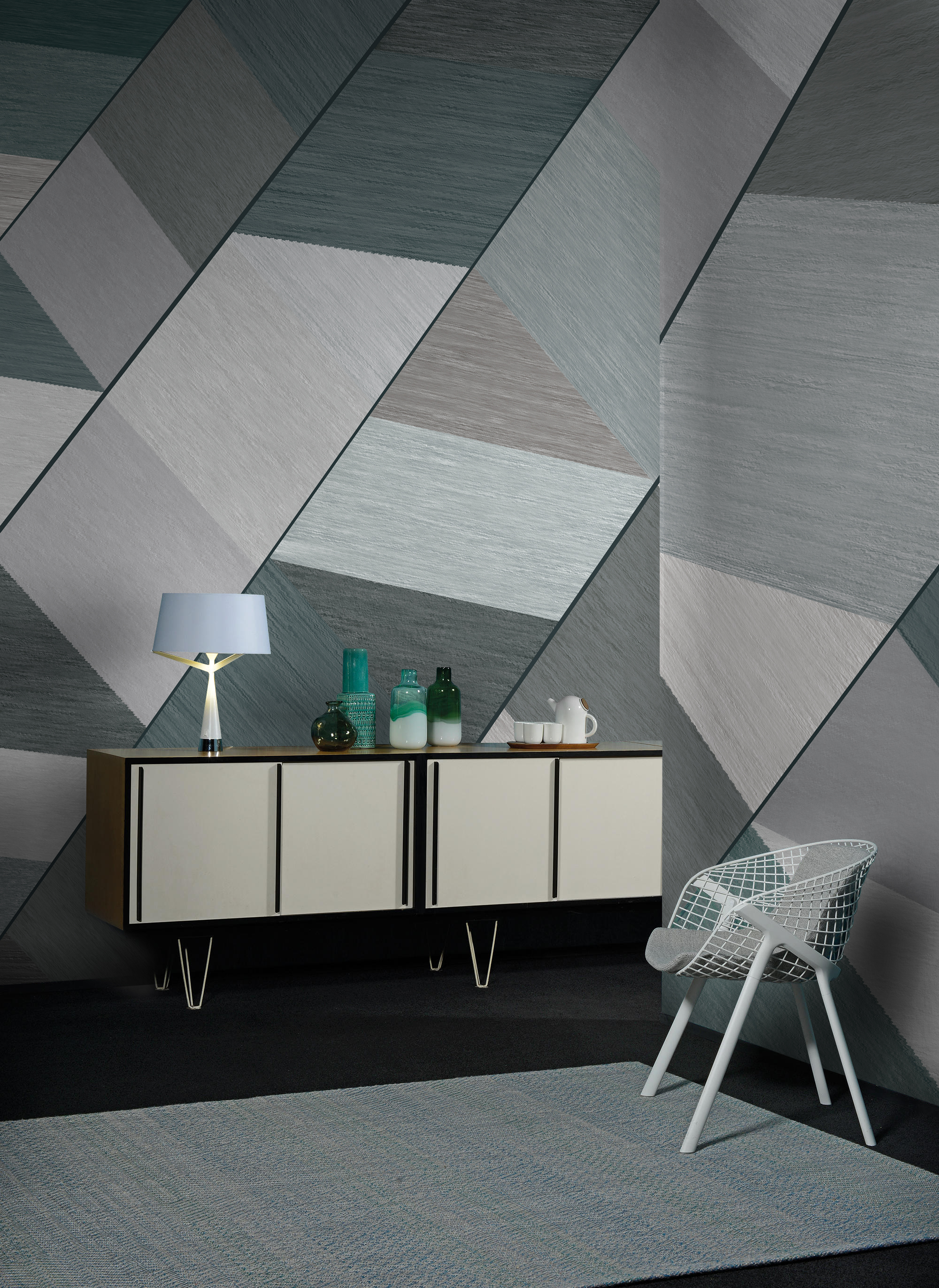 创意家具 - 附件|装饰画/墙饰|办公家具|设计师家具|几何-原创定制壁画