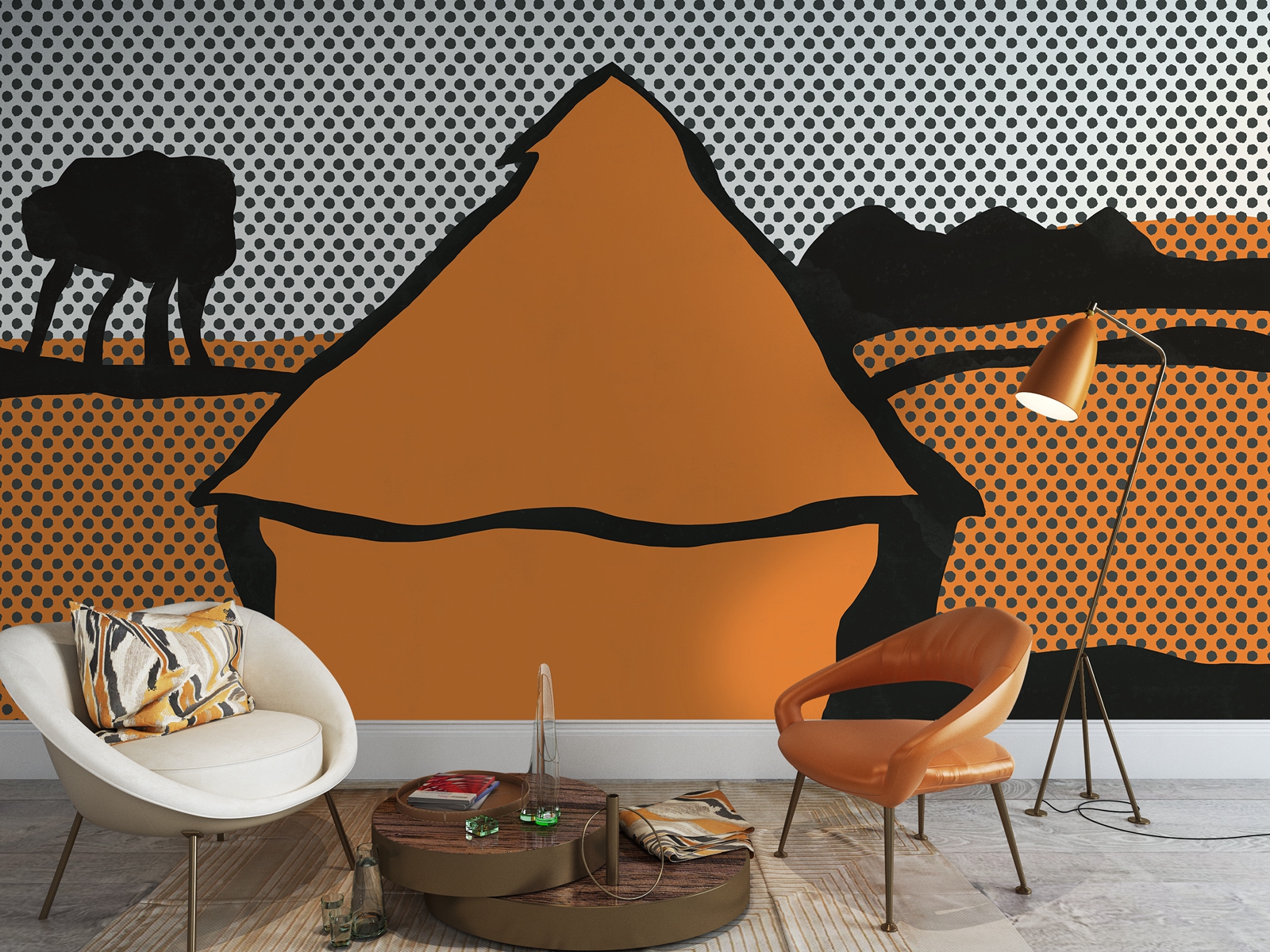 创意家具 - 附件|装饰画/墙饰|办公家具|设计师家具|谷堆-原创定制壁画