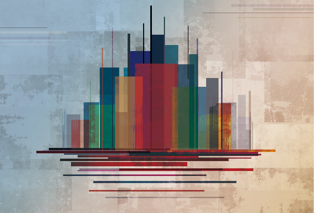 [创意家具 - 附件|装饰画/墙饰|办公家具|设计师家具|色彩之城-原创定制壁画]