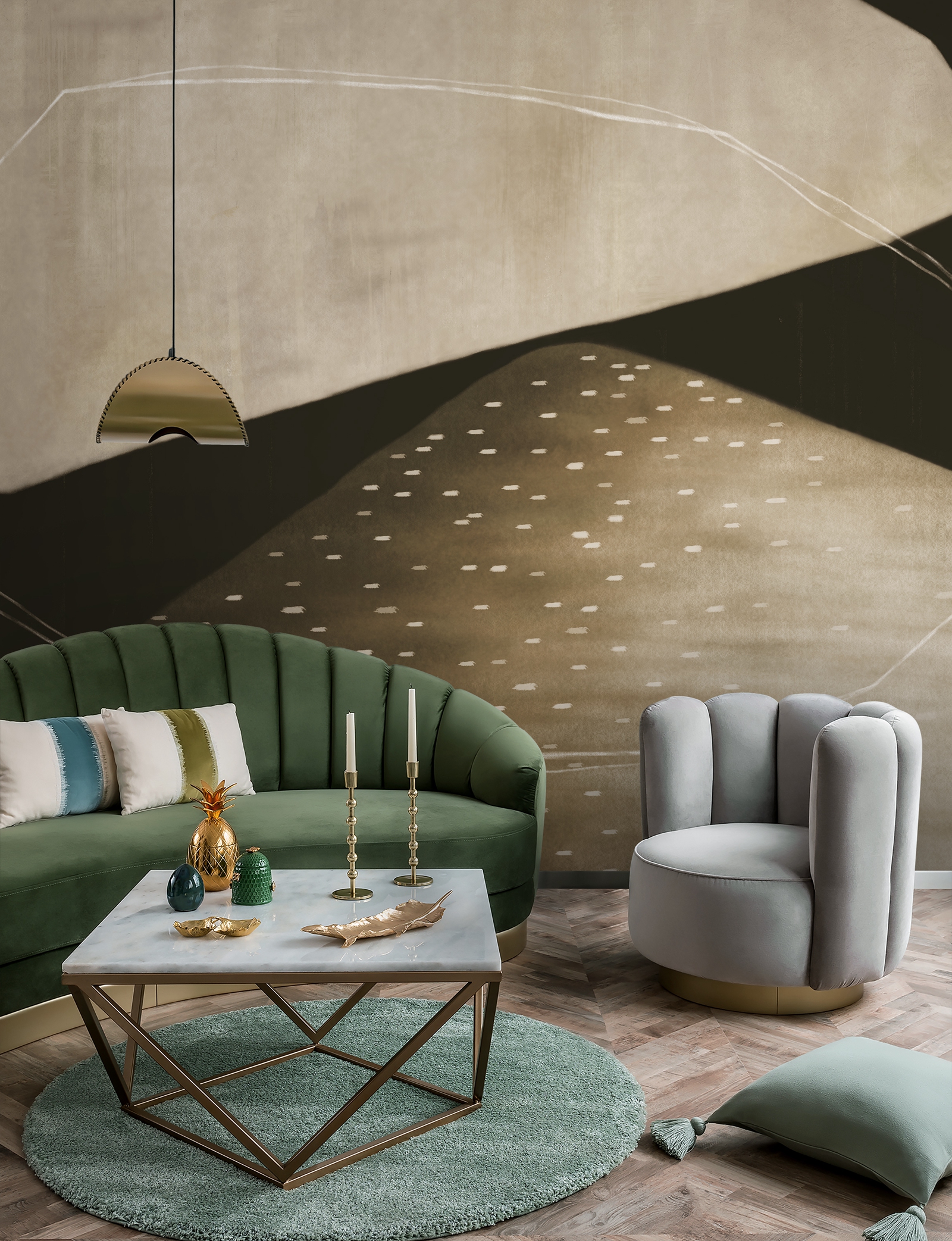 创意家具 - 附件|装饰画/墙饰|办公家具|设计师家具|幻石-原创定制壁画