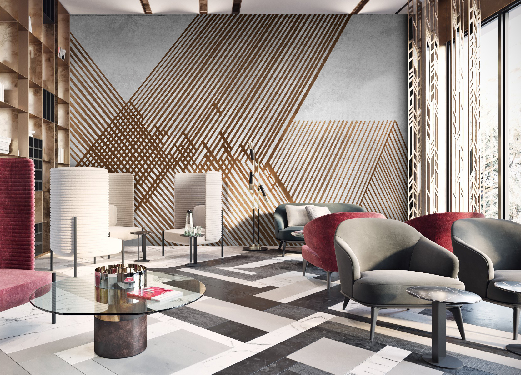 创意家具 - 附件|装饰画/墙饰|办公家具|设计师家具|云梯-原创定制壁画