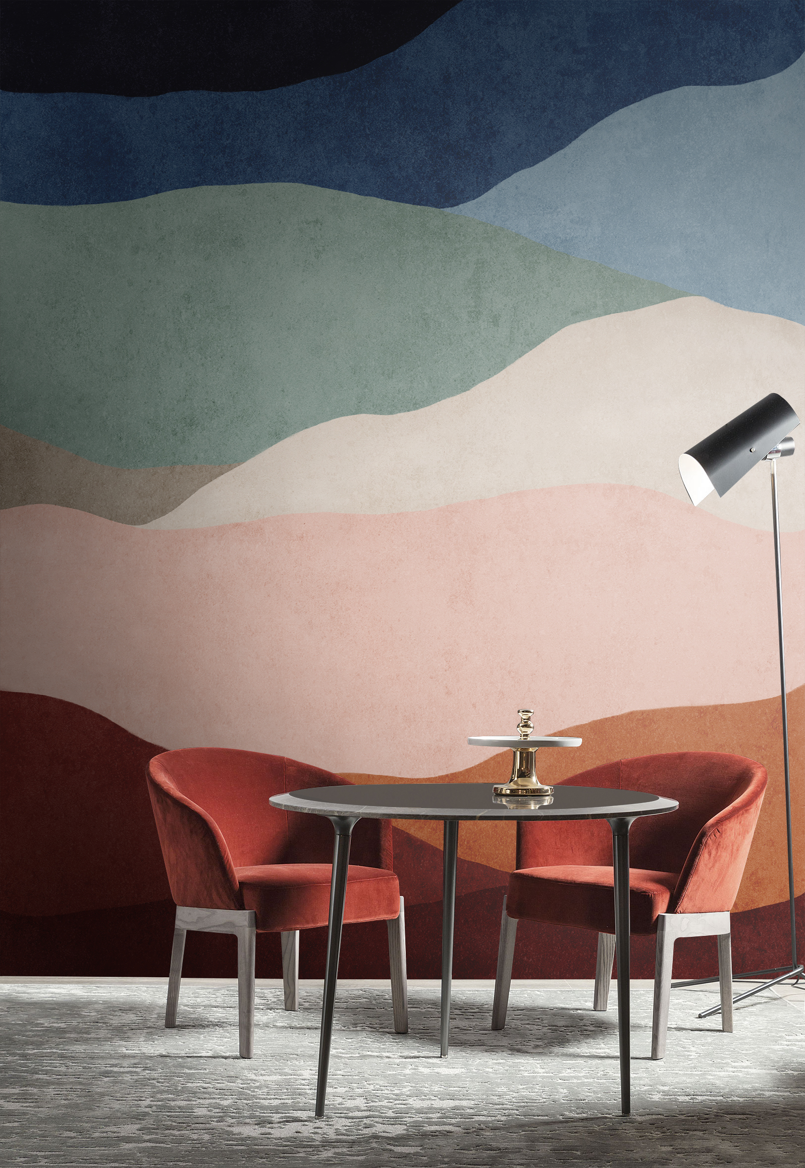 创意家具 - 附件|装饰画/墙饰|办公家具|设计师家具|山色-原创定制壁画