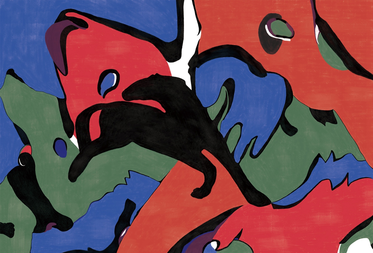 [创意家具 - 附件|装饰画/墙饰|办公家具|设计师家具|奔腾-原创定制壁画]