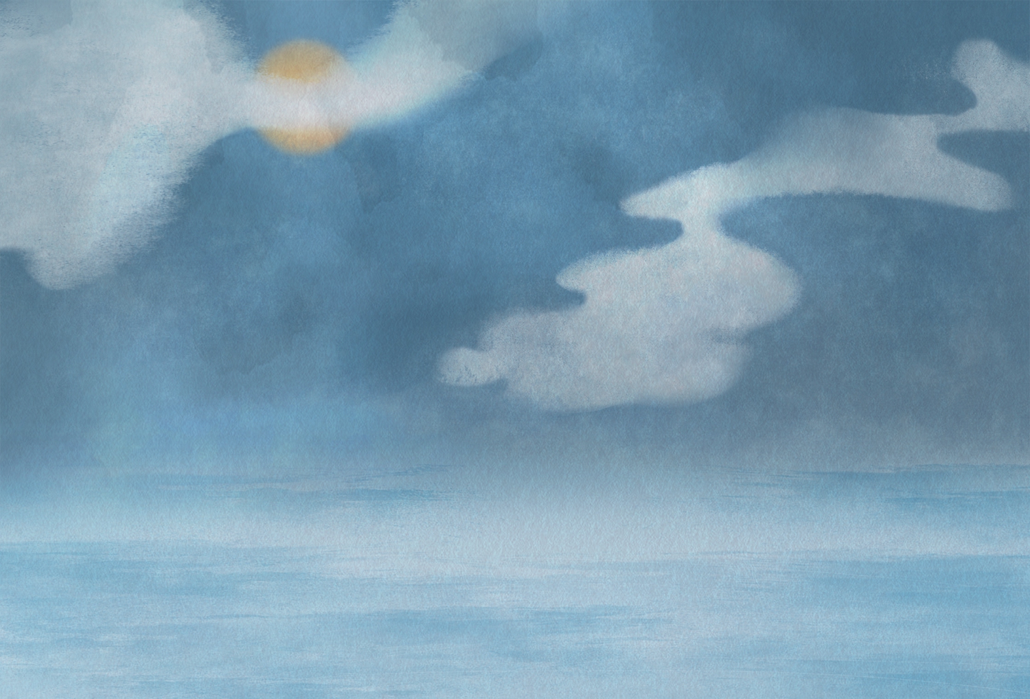 [创意家具 - 附件|装饰画/墙饰|办公家具|设计师家具|云海-原创定制壁画]