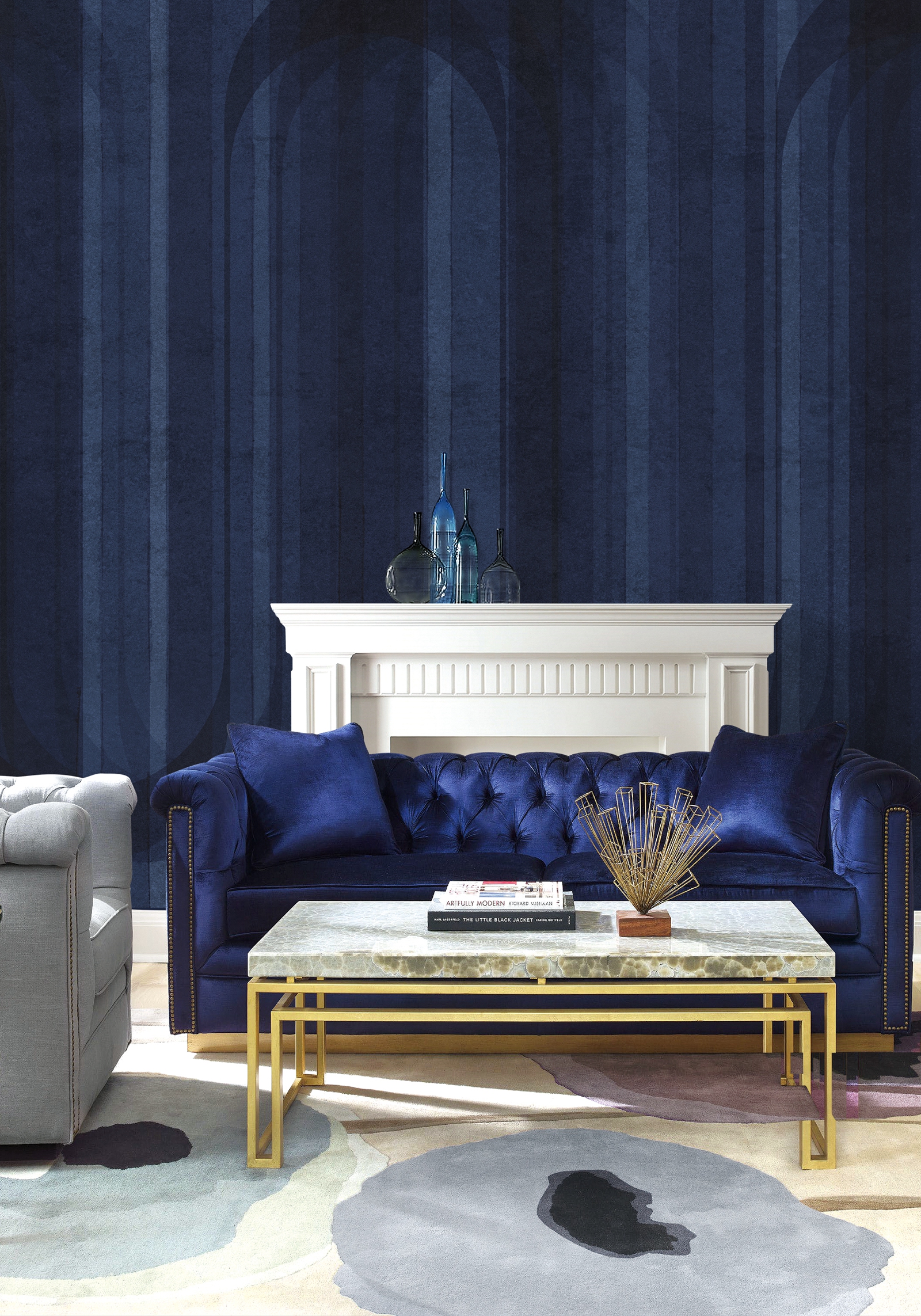 创意家具 - 附件|装饰画/墙饰|办公家具|设计师家具|叠影-原创定制壁画