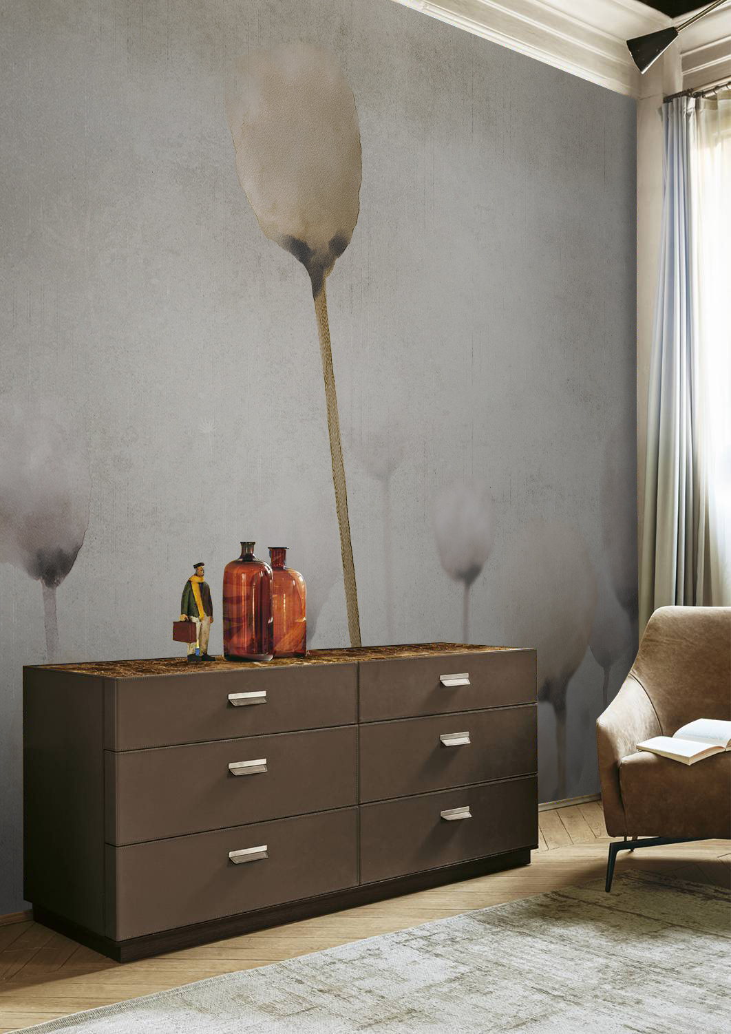 创意家具 - 附件|装饰画/墙饰|办公家具|设计师家具|罂粟-原创定制壁画