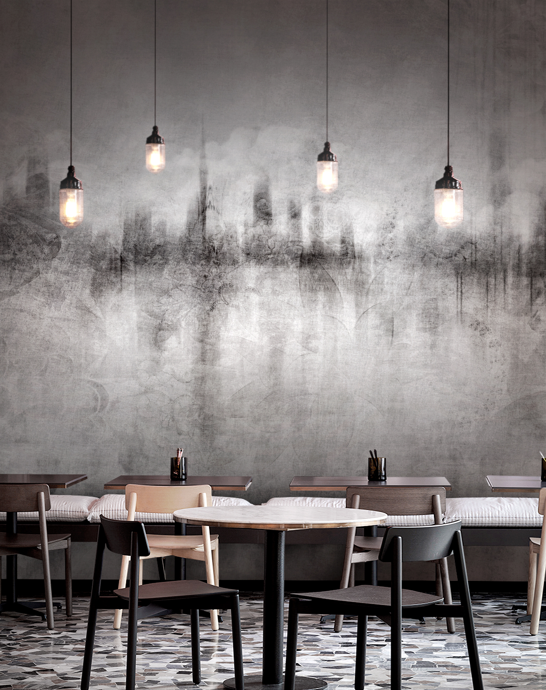 创意家具 - 附件|装饰画/墙饰|办公家具|设计师家具|城市光影-原创定制壁画