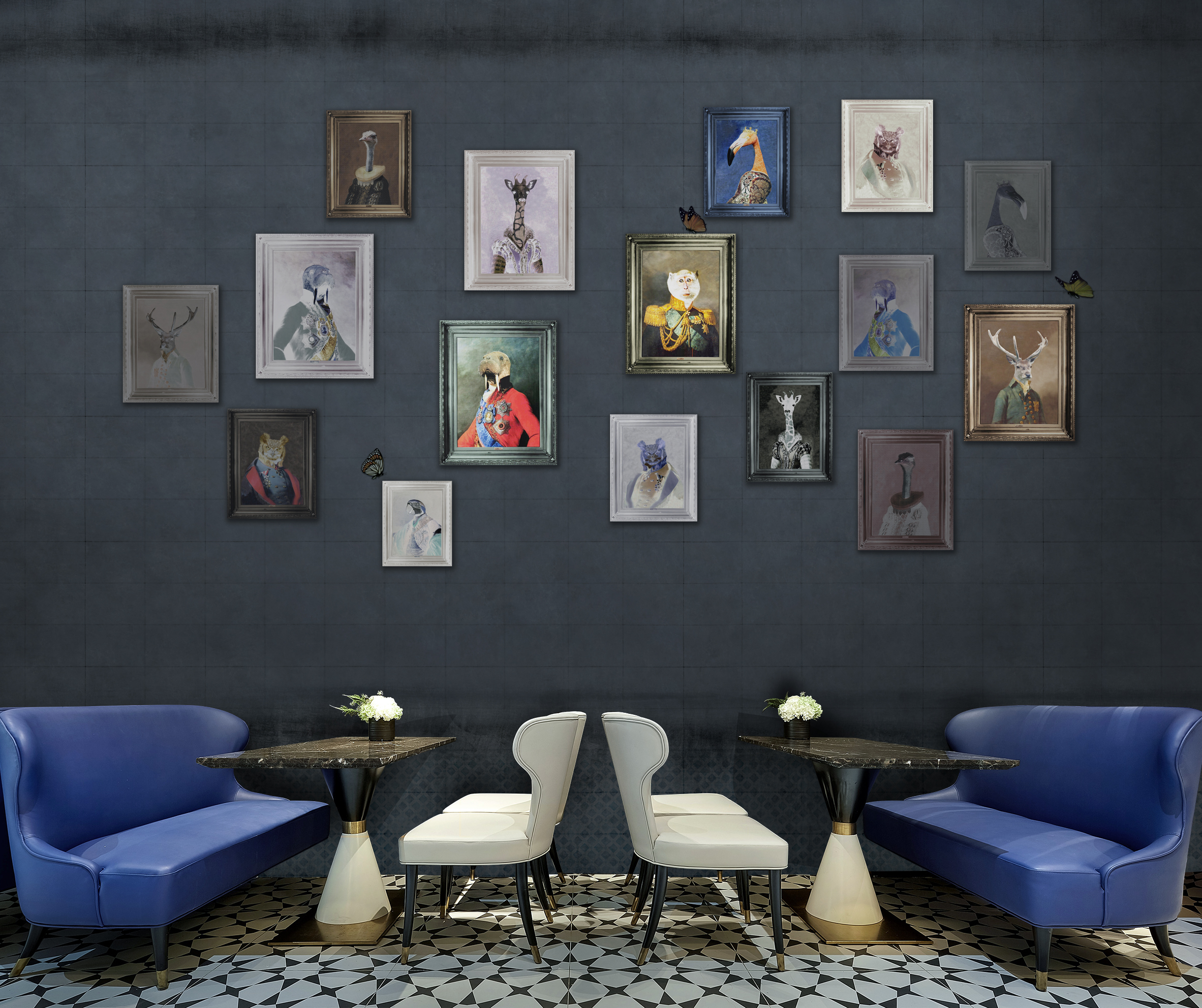 创意家具 - 附件|装饰画/墙饰|办公家具|设计师家具|马戏团-原创定制壁画