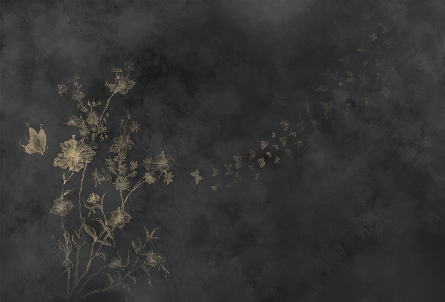 [创意家具 - 附件|装饰画/墙饰|办公家具|设计师家具|蝶-原创定制壁画]