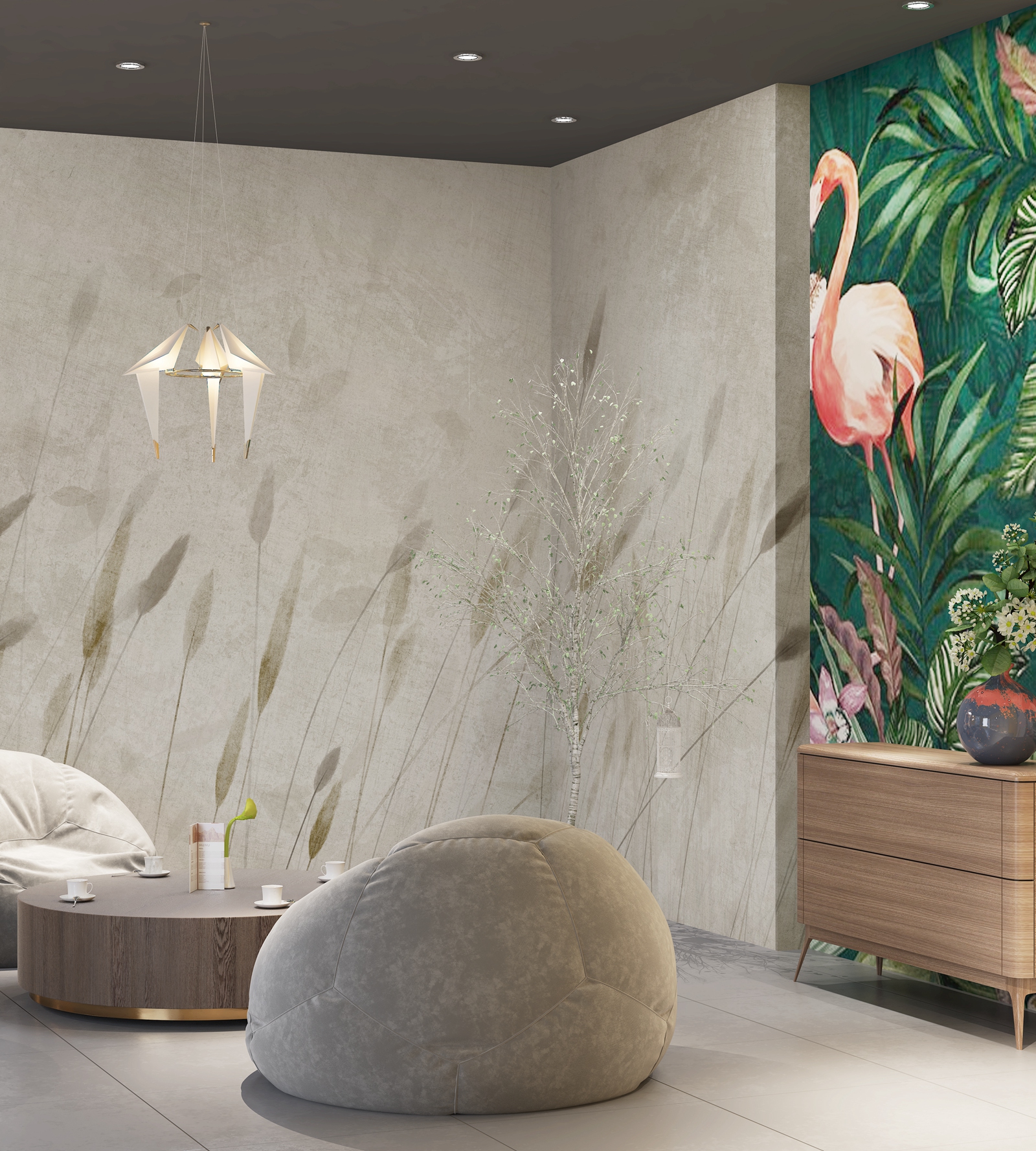 创意家具 - 附件|装饰画/墙饰|办公家具|设计师家具|摇曳-原创定制壁画