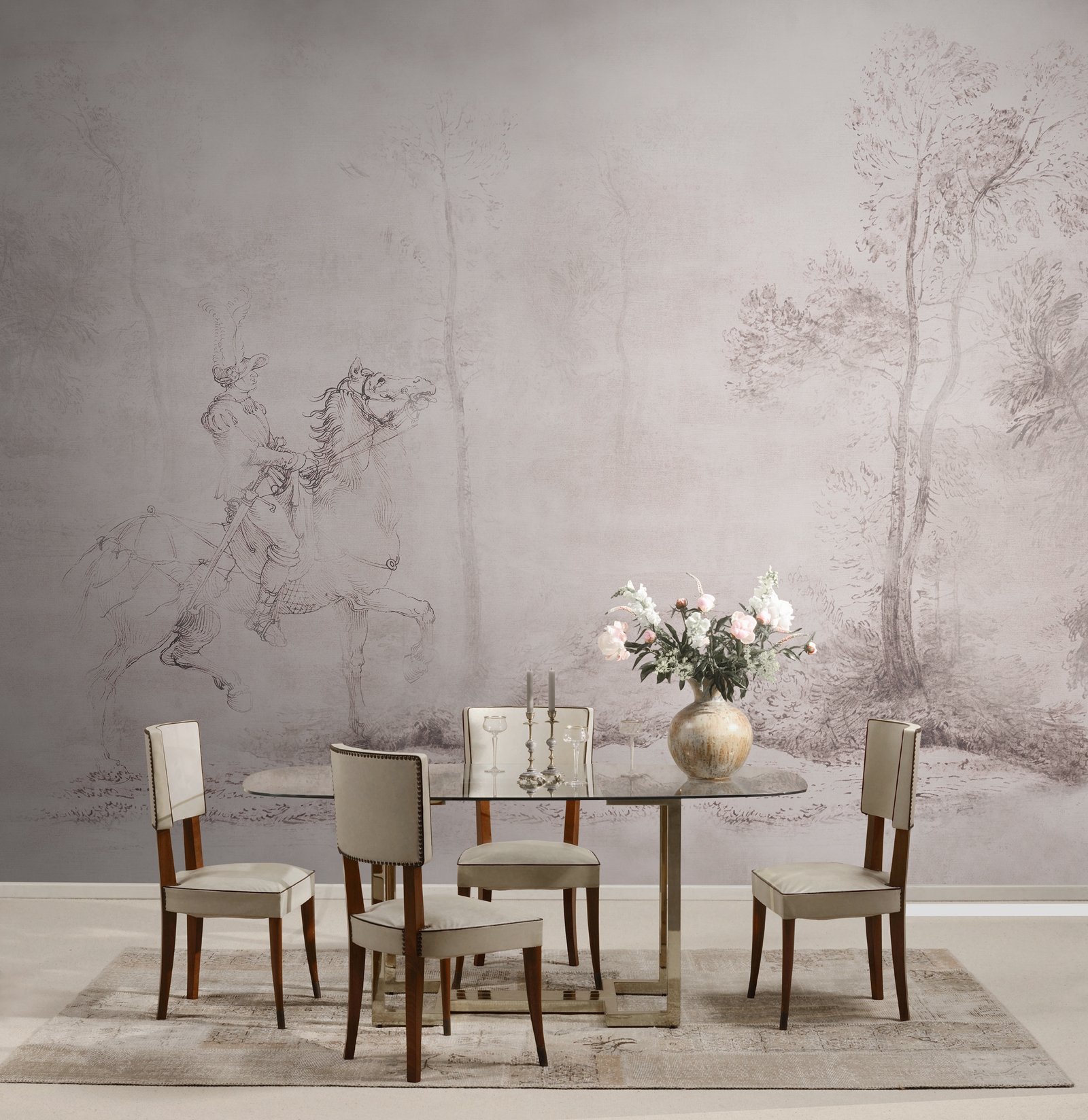 创意家具 - 附件|装饰画/墙饰|办公家具|设计师家具|骑士-原创定制壁画