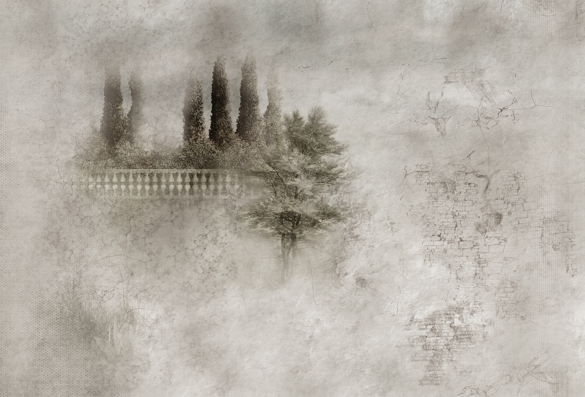 [创意家具 - 附件|装饰画/墙饰|办公家具|设计师家具|古堡花园-原创定制壁画]