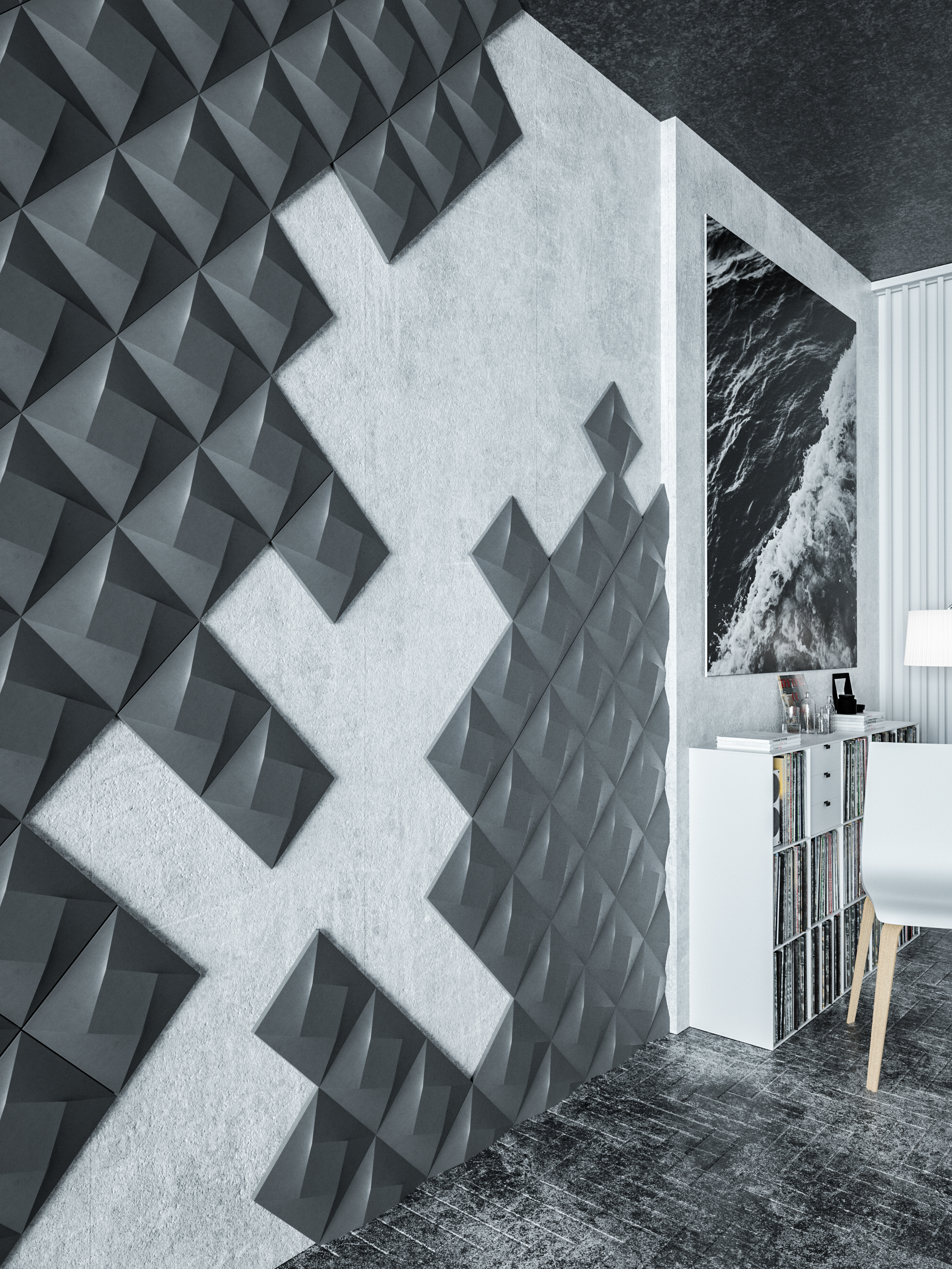 创意家具 - 附件|装饰画/墙饰|办公家具|设计师家具|仙后-装饰墙砖