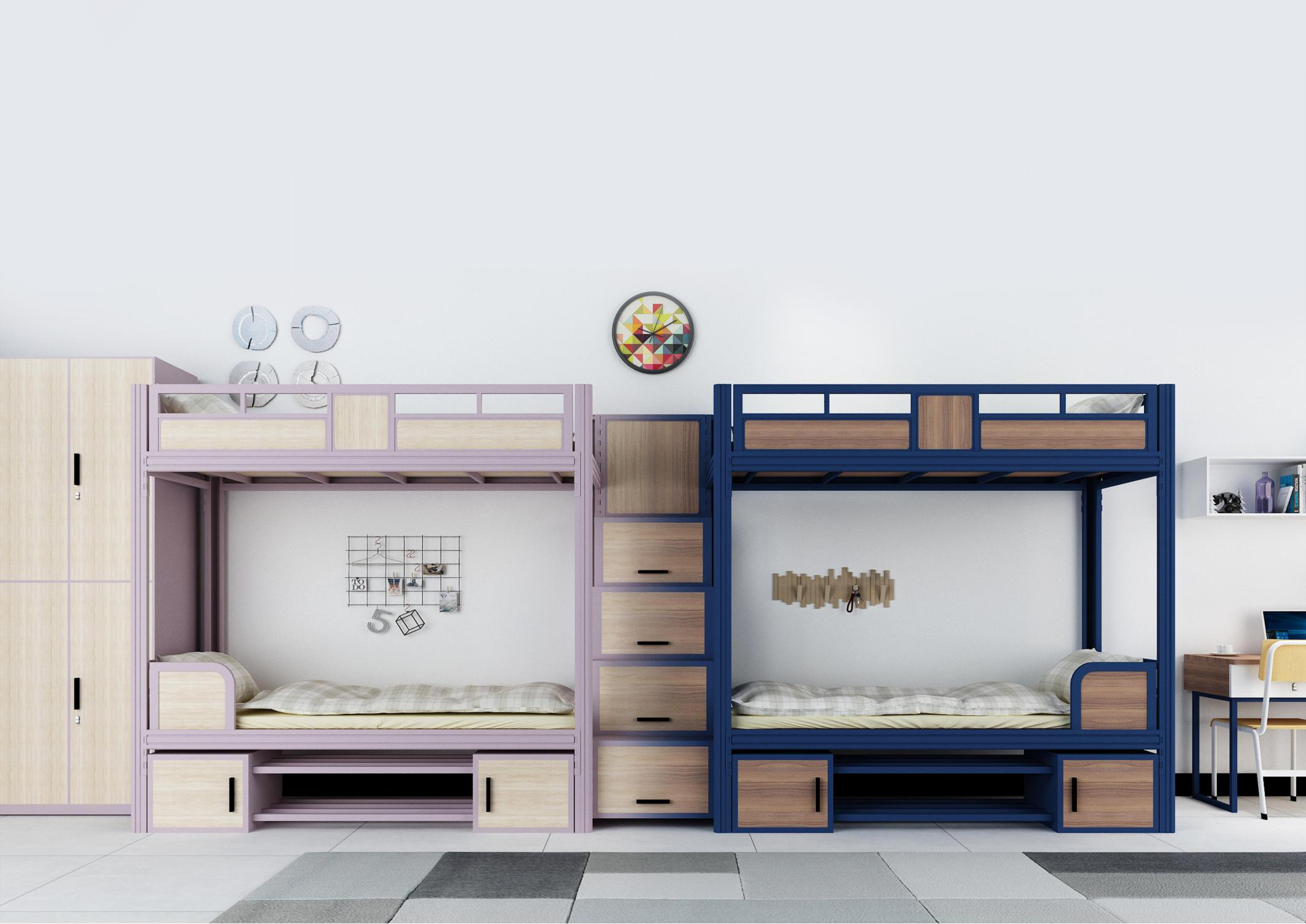 [公寓床|公寓床|办公家具|设计师家具|公寓双层床]