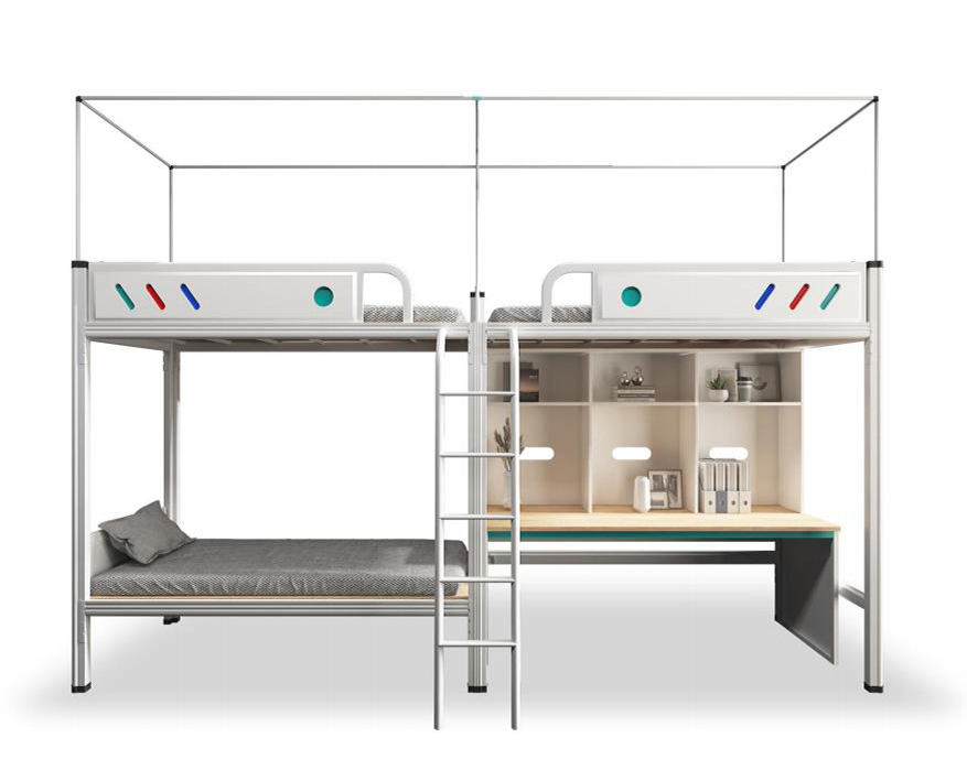 [公寓床|公寓床|办公家具|设计师家具|学生双层公寓床]