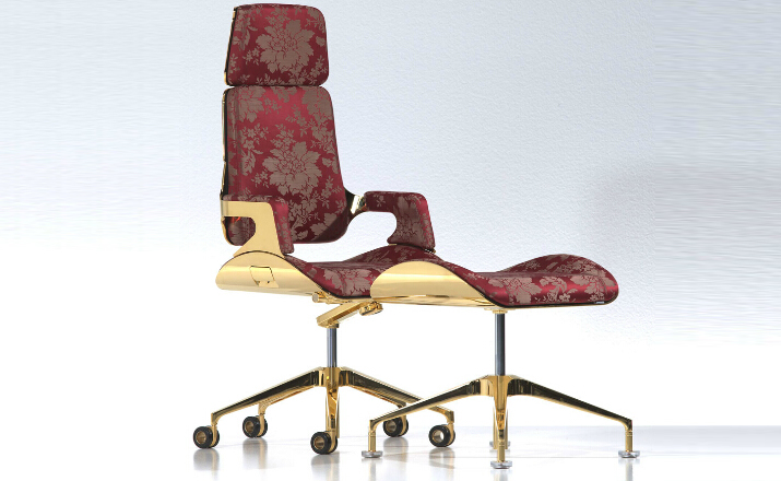 办公椅|现代真皮大班椅|办公家具|设计师家具| Interstuhl Silver 大班椅