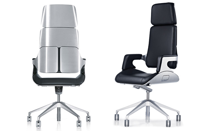 [办公椅|现代真皮大班椅|办公家具|设计师家具| Interstuhl Silver 大班椅]