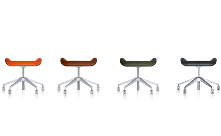 创意家具 - 坐具|吧椅/凳子|办公家具|设计师家具|Interstuhl Silver 脚踏