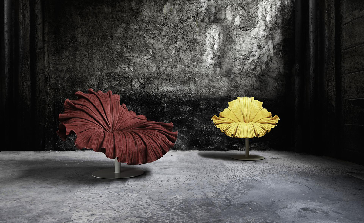 创意家具 - 坐具|休闲椅|办公家具|设计师家具|绽放简易扶手椅