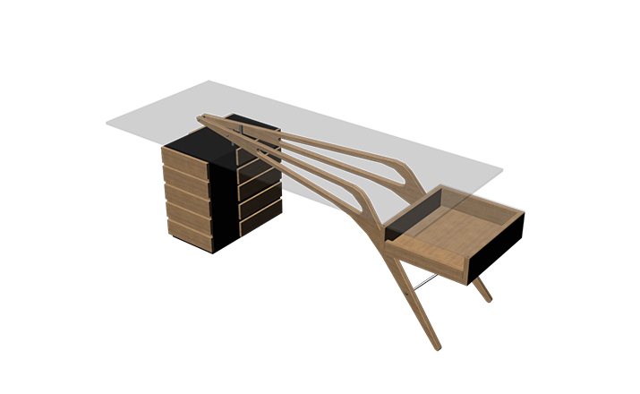 创意家具 - 桌几|办公桌|办公家具|设计师家具|加富尔桌