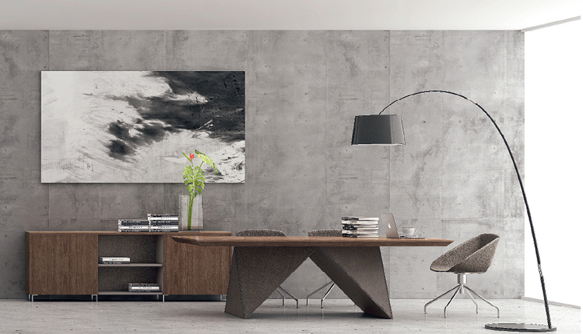 [办公台|经典大班台|办公家具|设计师家具|VERY威睿]