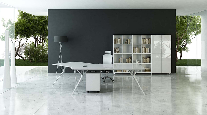 [办公台|时尚大班台|办公家具|设计师家具|CG-B3001]