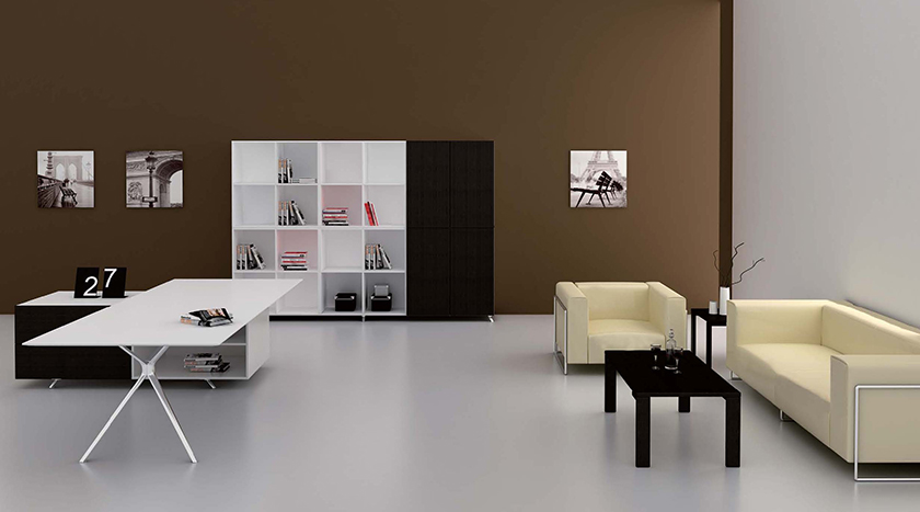 办公台|时尚大班台|办公家具|设计师家具|CG-B3012