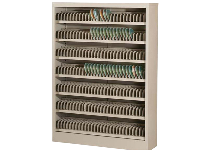 [图书馆家具|光盘柜|办公家具|设计师家具|七层单面光盘柜]