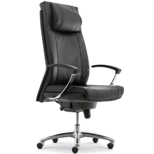 [办公椅|现代真皮大班椅|办公家具|设计师家具|大班椅]