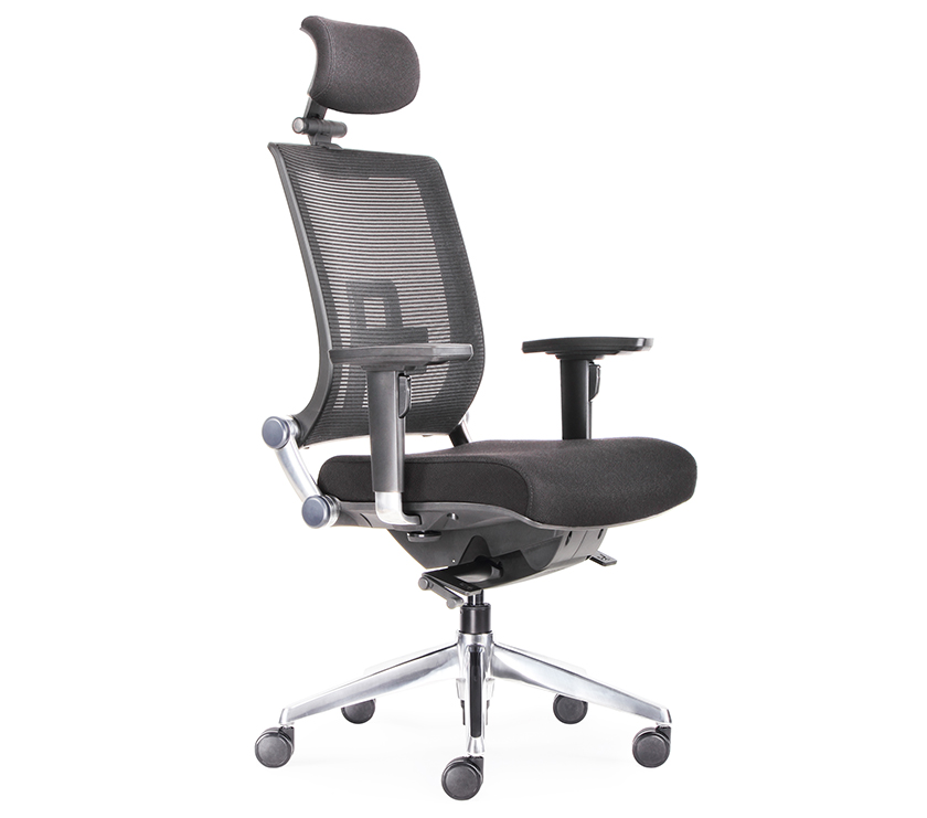 [办公椅|网布大班椅|办公家具|设计师家具|CG-E1013]