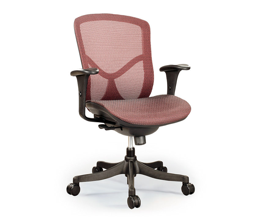 [办公椅|网布职员椅|办公家具|设计师家具|金尊]