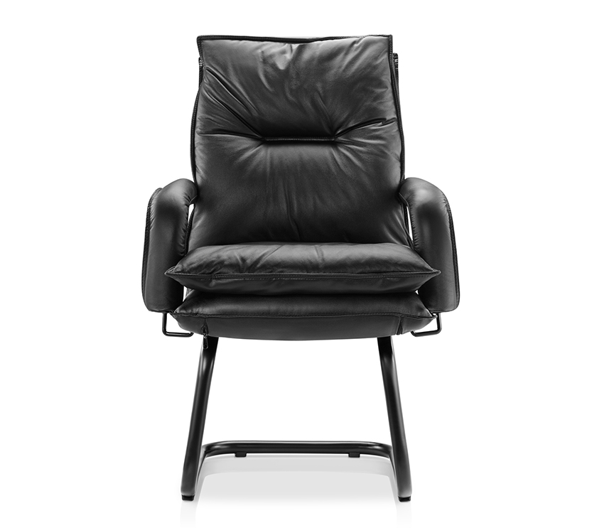 [办公椅|现代真皮会议椅|办公家具|设计师家具|CG-E1048]