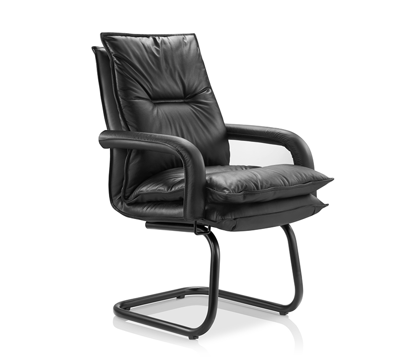 办公椅|现代真皮会议椅|办公家具|设计师家具|CG-E1048