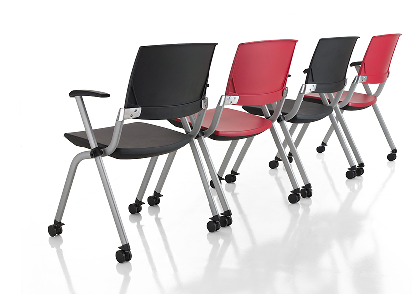 培训家具|塑料培训椅|办公家具|设计师家具|CG-E1052