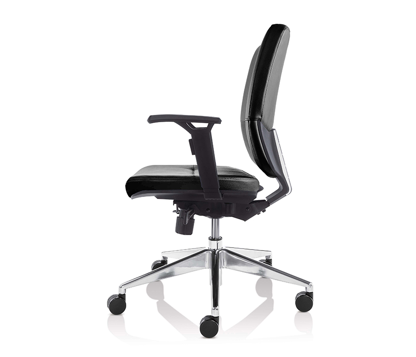 办公椅|现代真皮中班椅|办公家具|设计师家具|CG-E1067
