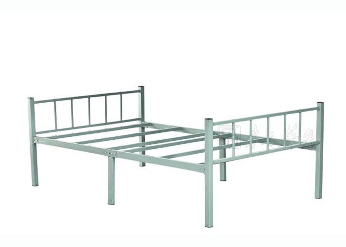 [学校家具|学生公寓床|钢制单人床|单人床，铁床，公寓床]