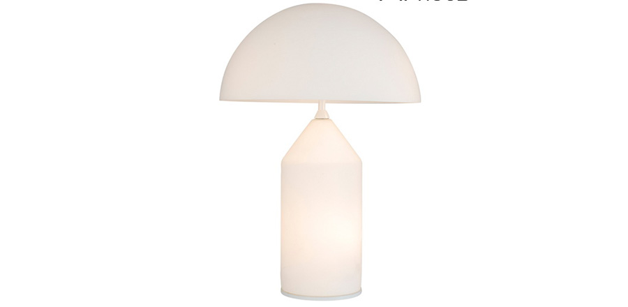 [创意家具 - 灯饰|台灯|办公家具|设计师家具|oluce Atollo Table lamp 蘑菇现代玻璃台灯]