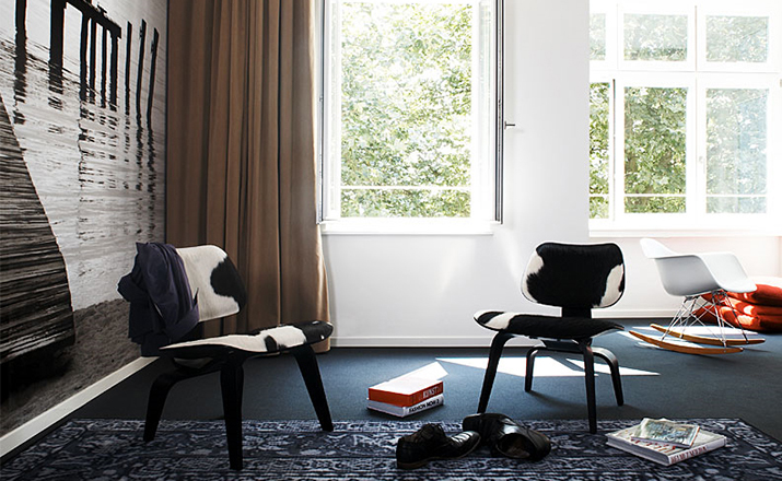 创意家具 - 坐具|餐椅|办公家具|设计师家具|伊姆斯软垫木制餐椅