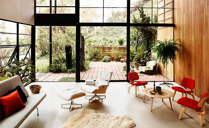 创意家具 - 坐具|餐椅|办公家具|设计师家具|伊姆斯软垫木制餐椅