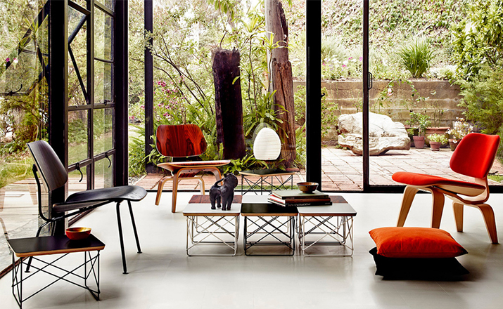 创意家具 - 坐具|休闲椅|办公家具|设计师家具|伊姆斯软垫木制休闲椅