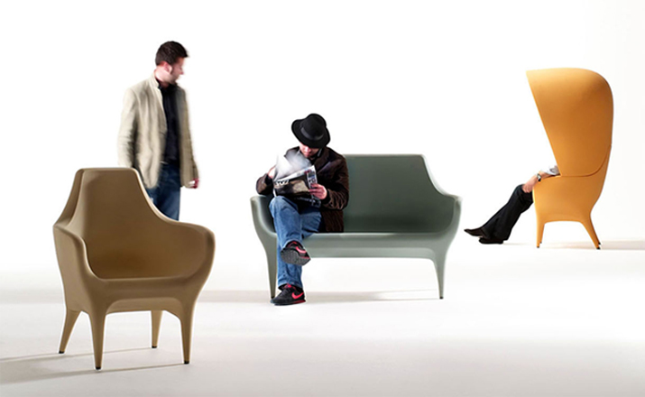 创意家具 - 坐具|休闲椅|办公家具|设计师家具|Poltronas Showtime 扶手椅