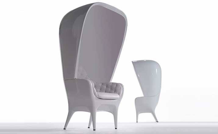 创意家具 - 坐具|休闲椅|办公家具|设计师家具|Poltronas Showtime头巾扶手椅