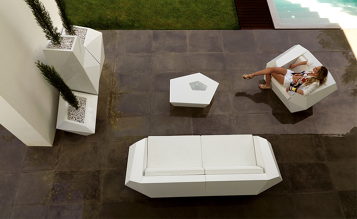 [创意家具 - 坐具|户外椅|办公家具|设计师家具|FAZ二至四座沙发]