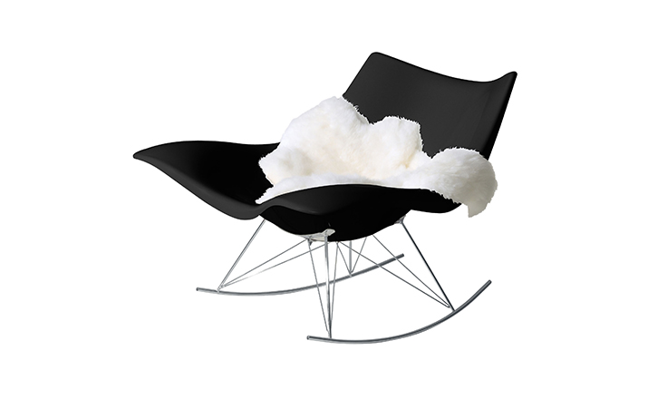 [创意家具 - 坐具|休闲椅|办公家具|设计师家具|黄貂鱼摇摆椅]