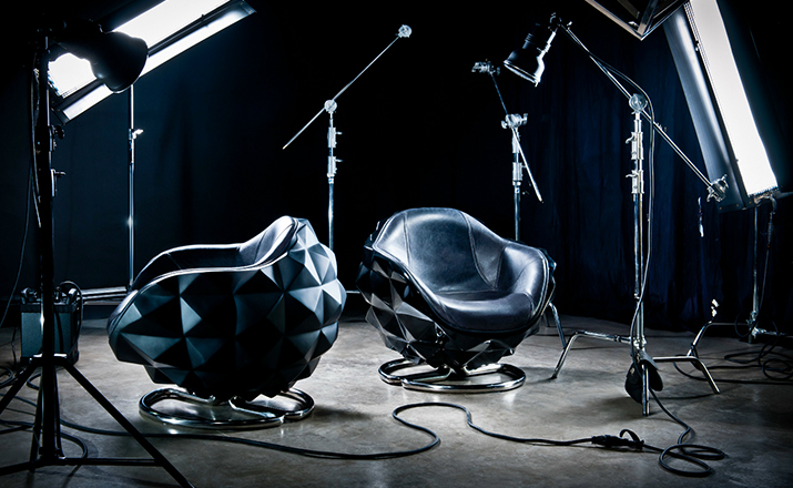 创意家具 - 坐具|休闲椅|办公家具|设计师家具|地雷转椅