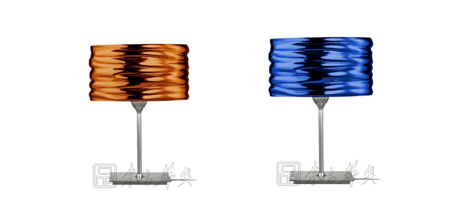 创意家具 - 灯饰|台灯|办公家具|设计师家具|水波纹台灯