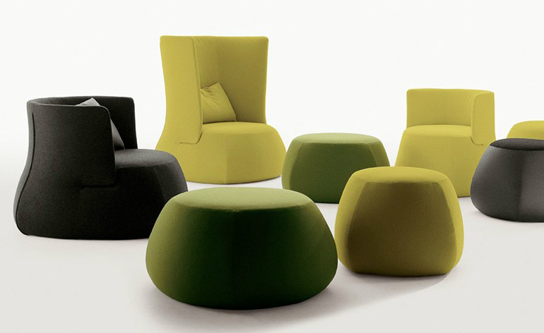 创意家具 - 坐具|沙发|办公家具|设计师家具|（胖胖沙发） 脚踏