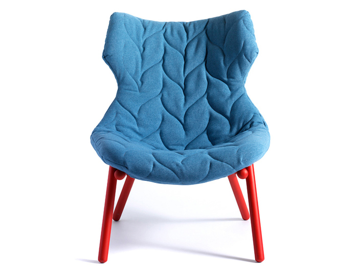 [创意家具 - 坐具|沙发|办公家具|设计师家具|树叶单座沙发]