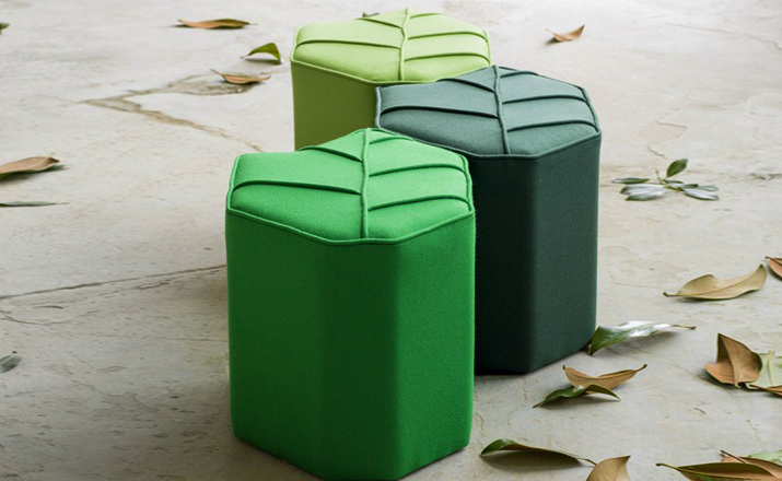 创意家具 - 坐具|吧椅/凳子|办公家具|设计师家具|树叶墩